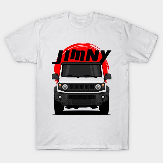 Front Jimny Off Road T-Shirt by GoldenTuners